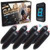 Digital Energy Wireless Handheld Game Buzzer System - Console Displays First Buzz-in - Great for Jeopardy, Family Feud, Trivia and Buzz Games - 8
