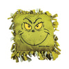 Fun Express Dr. Seuss The Grinch Christmas Fleece Tied Pillow Craft Kit - Makes 6 No-Sew Plush Pillows | Holiday Decorations & Gifts for Kids