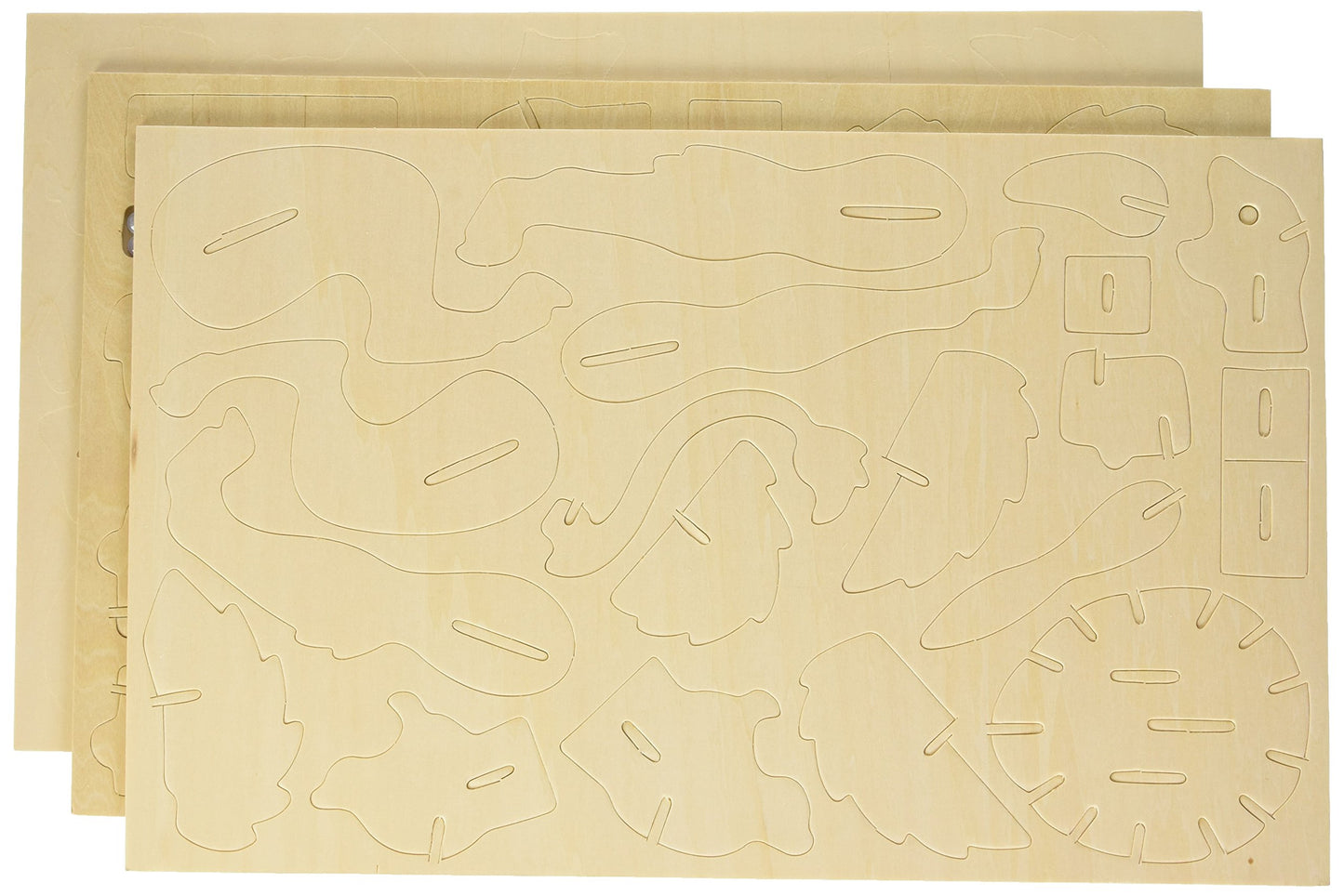 Puzzled, Inc. 3D Natural Wood Puzzle - Lion