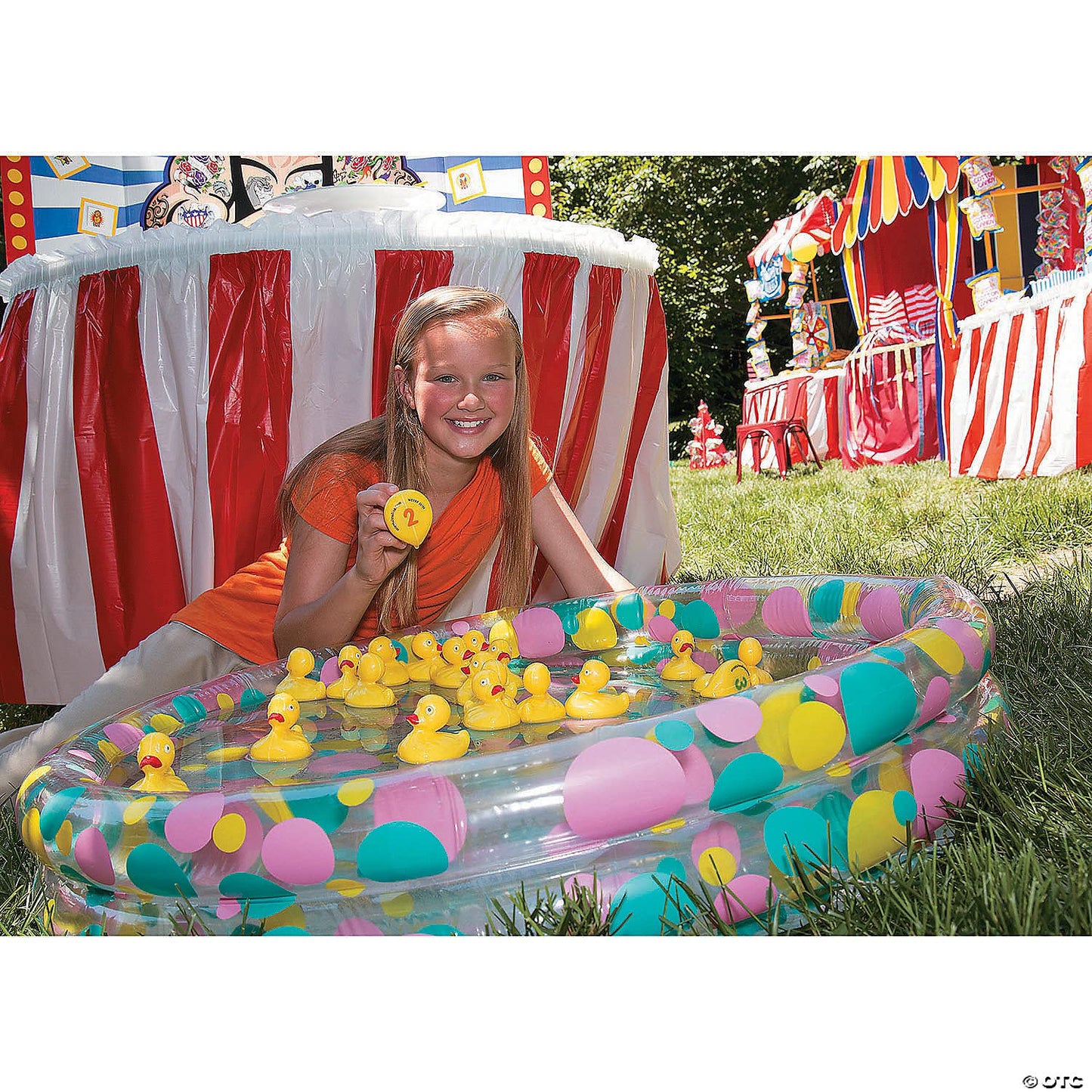 Fun Express Duck Matching Game (Set of 20 Rubber Duckies) Party Games