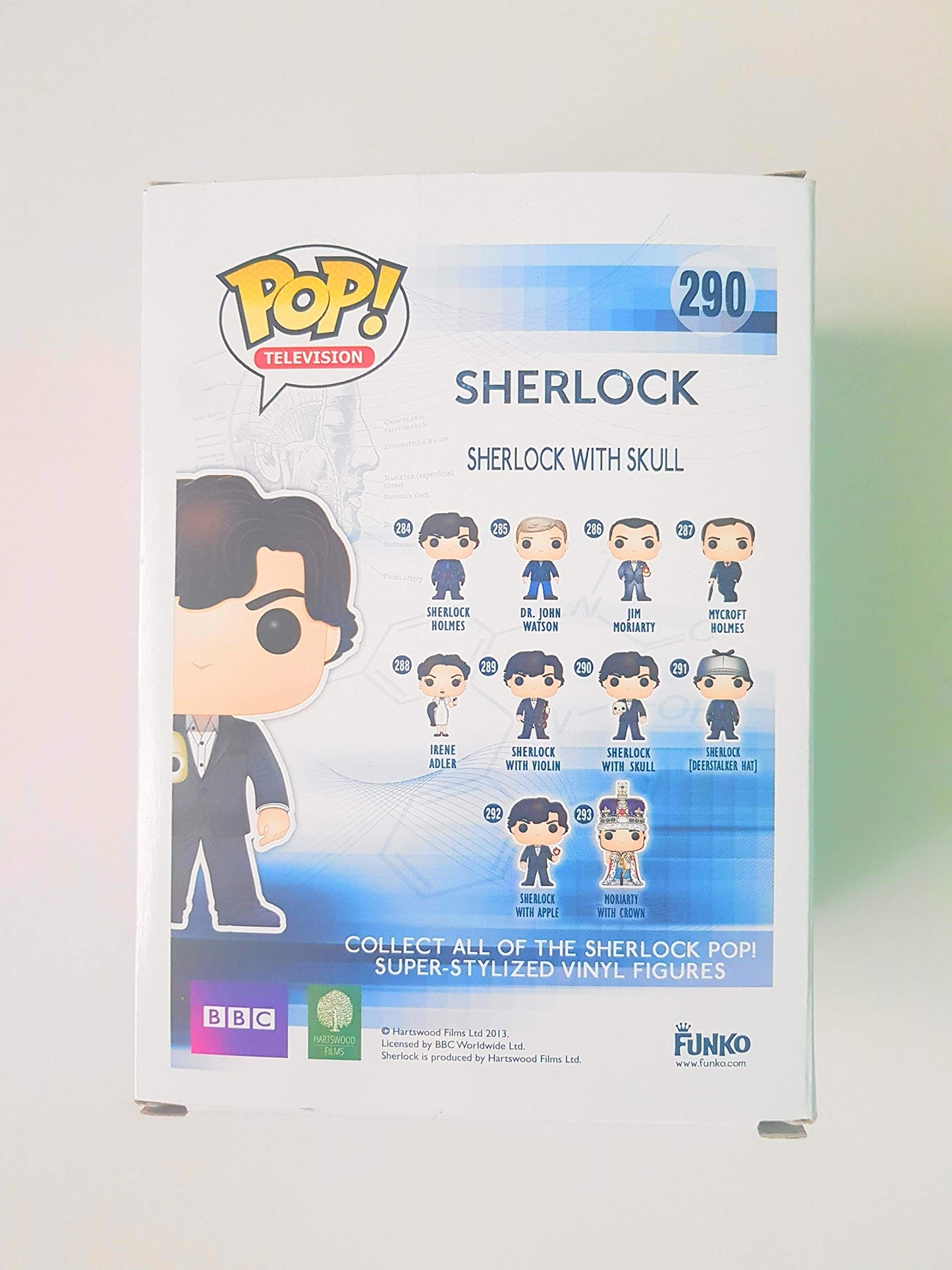 Funko POP! Sherlock with Skull #290