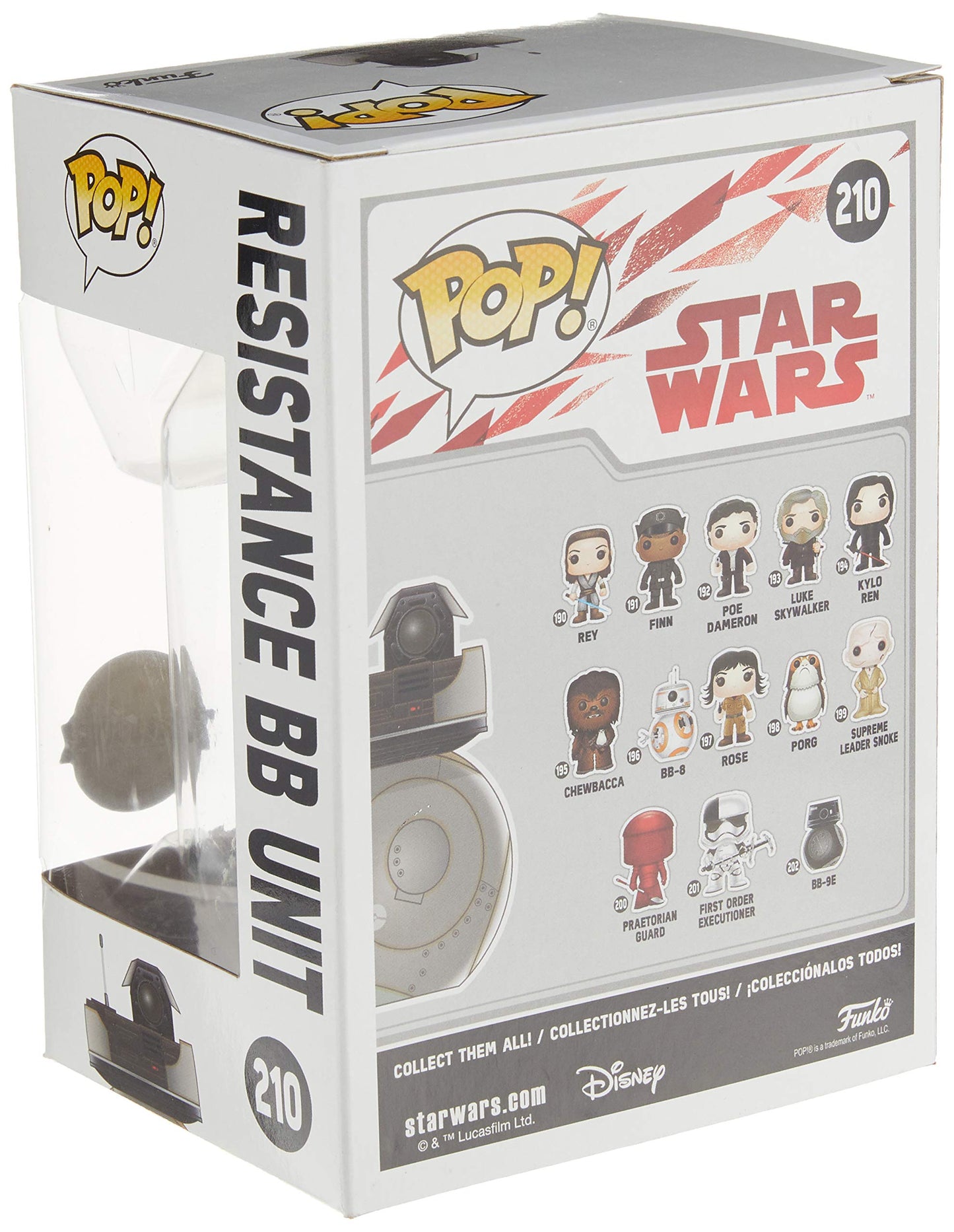 Funko POP! Star Wars Vinyl Figurine, Resistance BB Unit, Multicoloured (0889698147620)