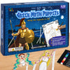 Greek Myths DIY Craft Kit for Kids Ages 5-10, Articulated Paper Puppets to Color, Build & Play, Bring Ancient Legends to Life, Fun Educational Gift