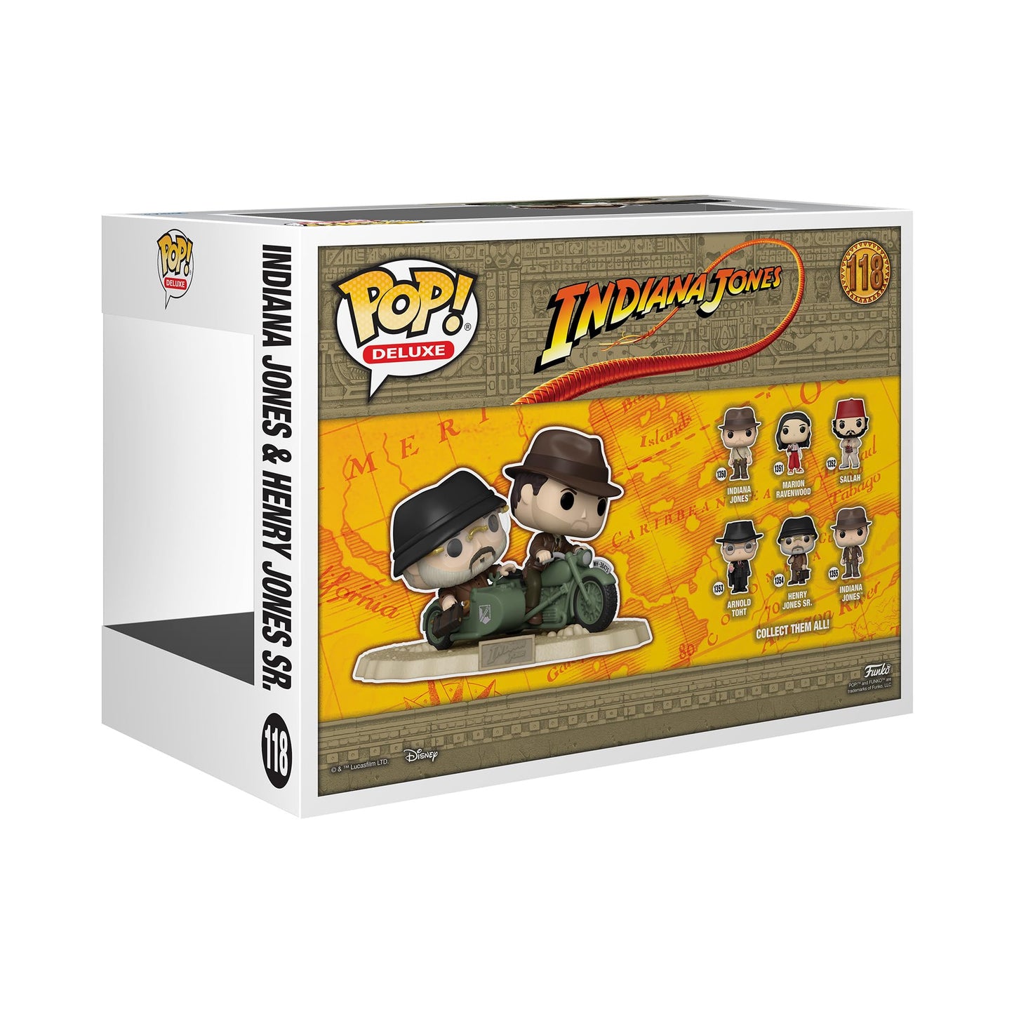 Funko POP! Ride Indiana Jones and The Last Crusade Indiana Jones & Henry Jones Sr