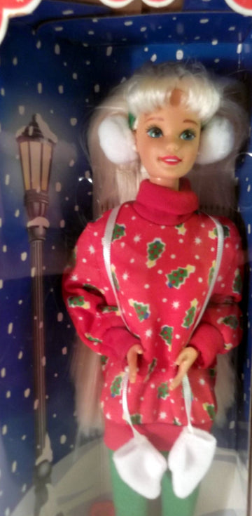 Caroling Fun Barbie 1995