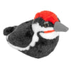 Wild Republic Audubon Birds Pileated Woodpecker Plush with Authentic Bird Sound, Stuffed Animal, Bird Toys for Kids and Birders
