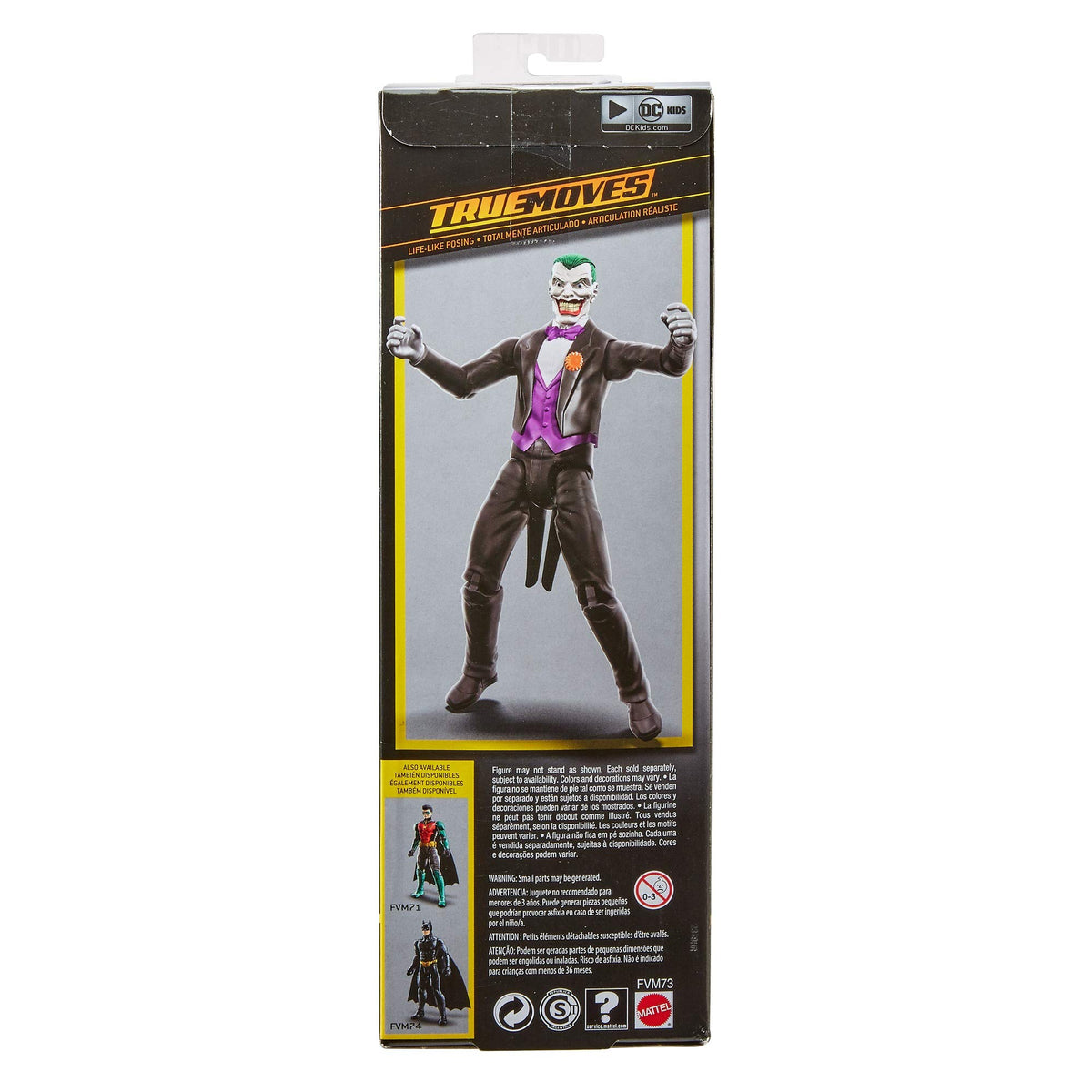 BATMAN MISSIONS TRUE-MOVES THE JOKER Figure