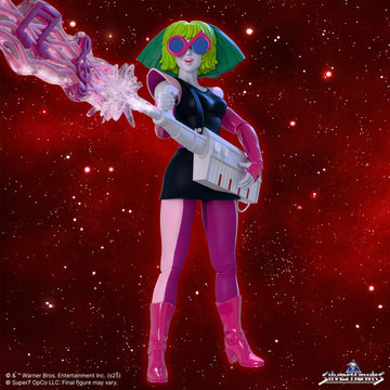 Super7 ULTIMATES! SilverHawks Melodia (Toon) - 7" SilverHawks Action Figure with Accessories - Classic Cartoon Collectibles and Retro Toys