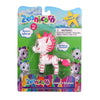 Zoonicorn Emoteez - Aliel Pink Unicorn - Light up Horn Toy Figure