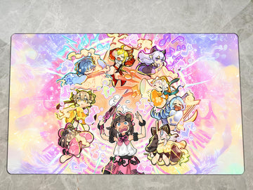 New ZCYWXW Playmats Solfachord Harmonia TCG CCG Trading Card Game Mat No Zones & One Bag(ZC052-K)