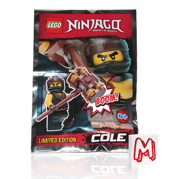 LEGO NinjaGO Sons of Garmadon MiniFigure - Cole (with Boom Hammer) Foil Pack