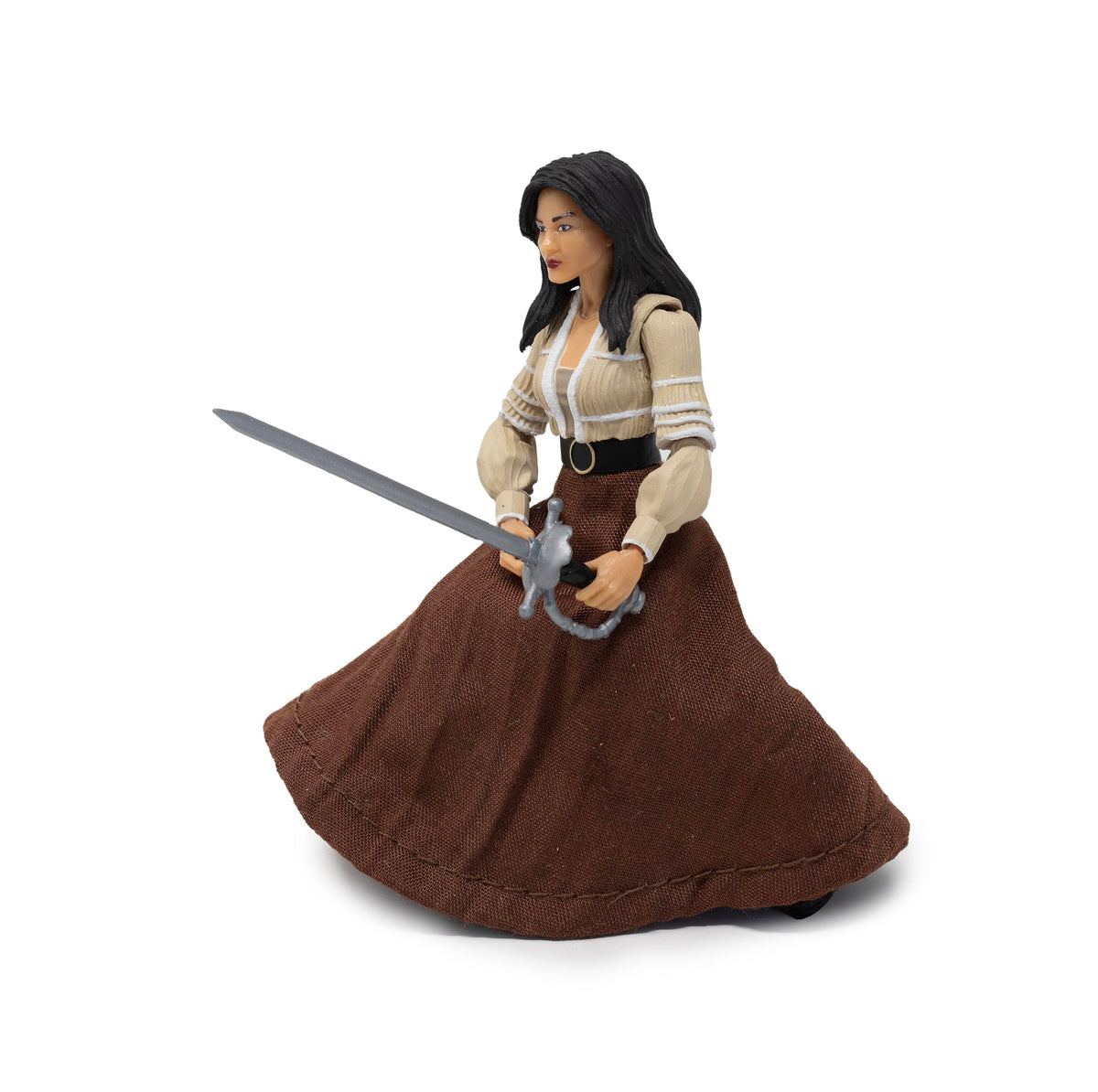 Boss Fight Studio Hero H.A.C.K.S. Elena, Heroine Daughter of Zorro Action Figure - Highly Articulated Collectible Figurine with Accessories Including