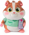 Vida The Vet, Popcorn Talking Plush Toy, 9-Inch Tall Electronic Stuffed Animal with Soft Fur, Music & Phrases Kids Toys for Girls & Boys Ages 3 and up