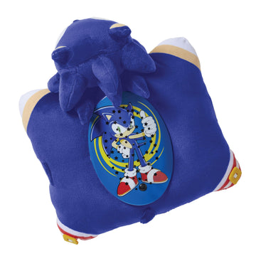 Pillow Pets Sonic Sleeptime Lite - 11" Sonic The Hedgehog Plush Nightlight,Blue