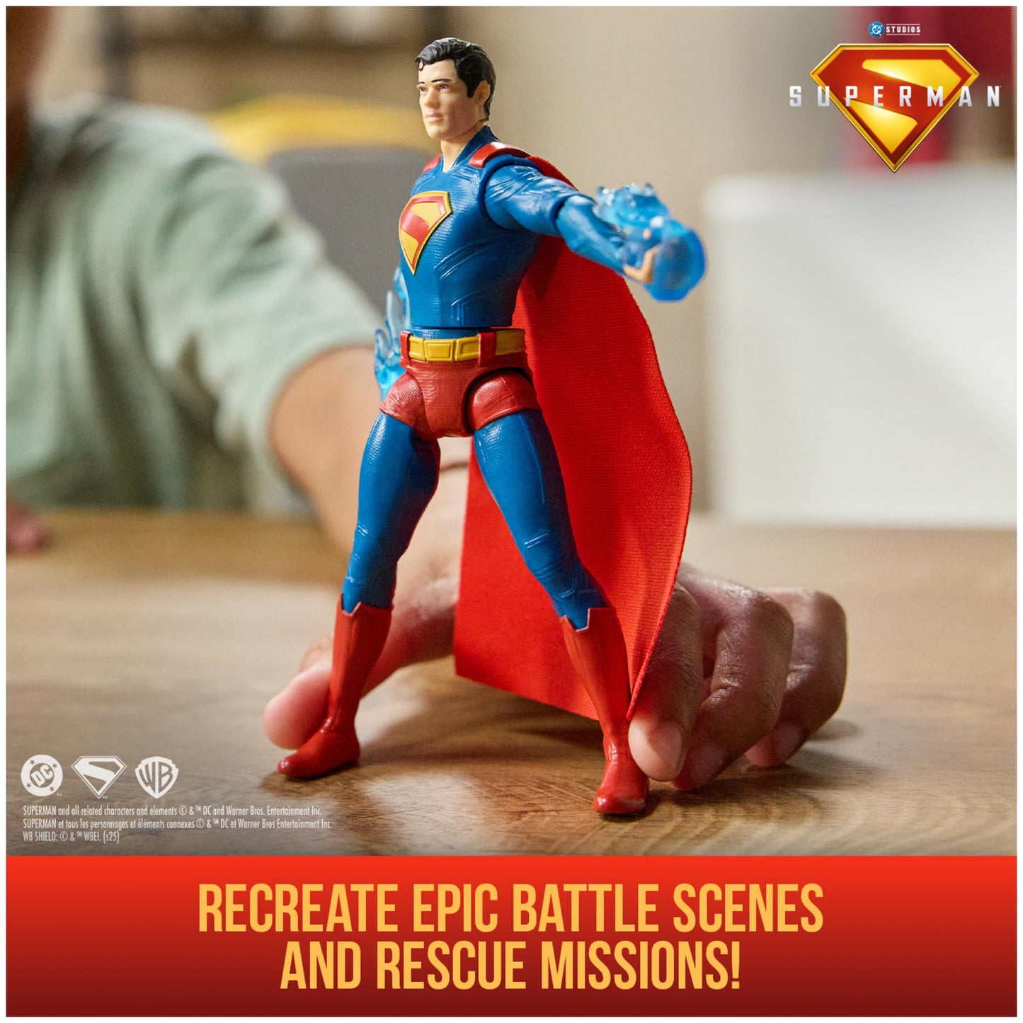 DC Comics Superman Epic Strike Action Figure, 6-Inch