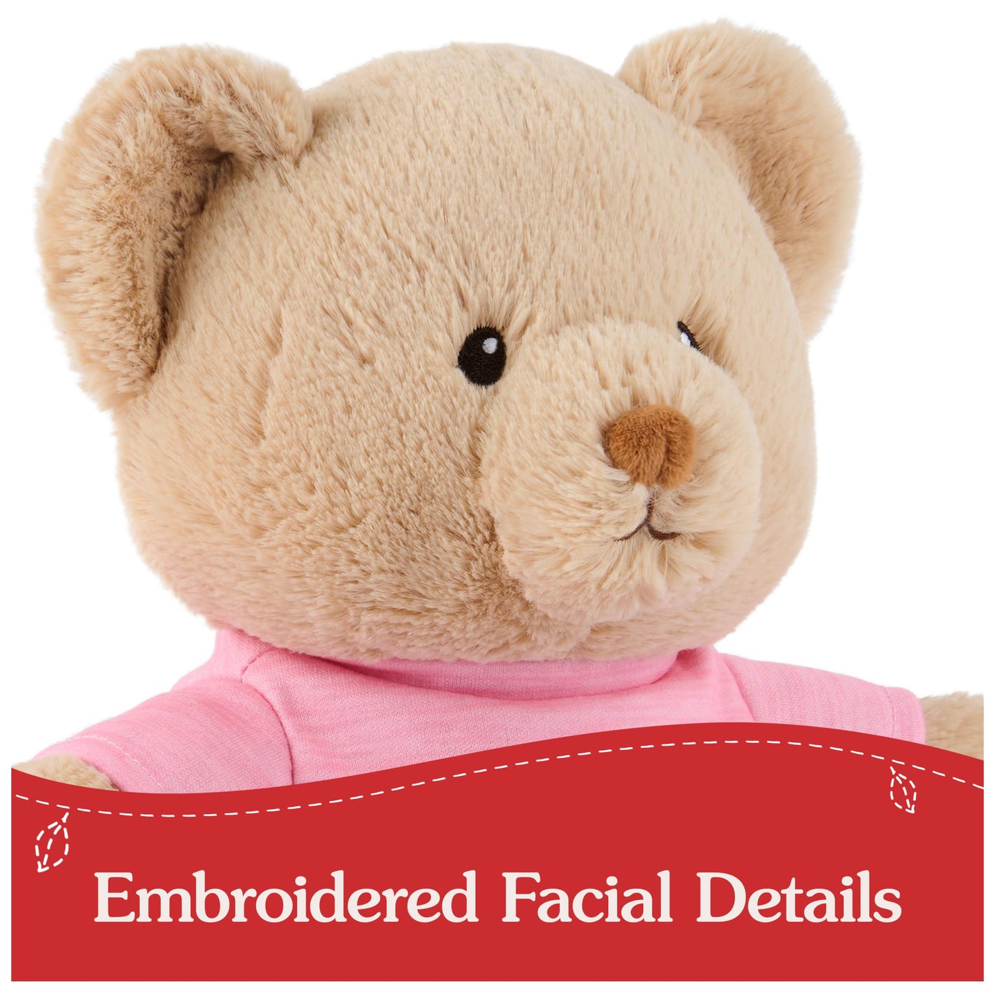 GUND Sustainably Soft “I'm the Big Sister” 12" Bear with T-Shirt, Ages 0+