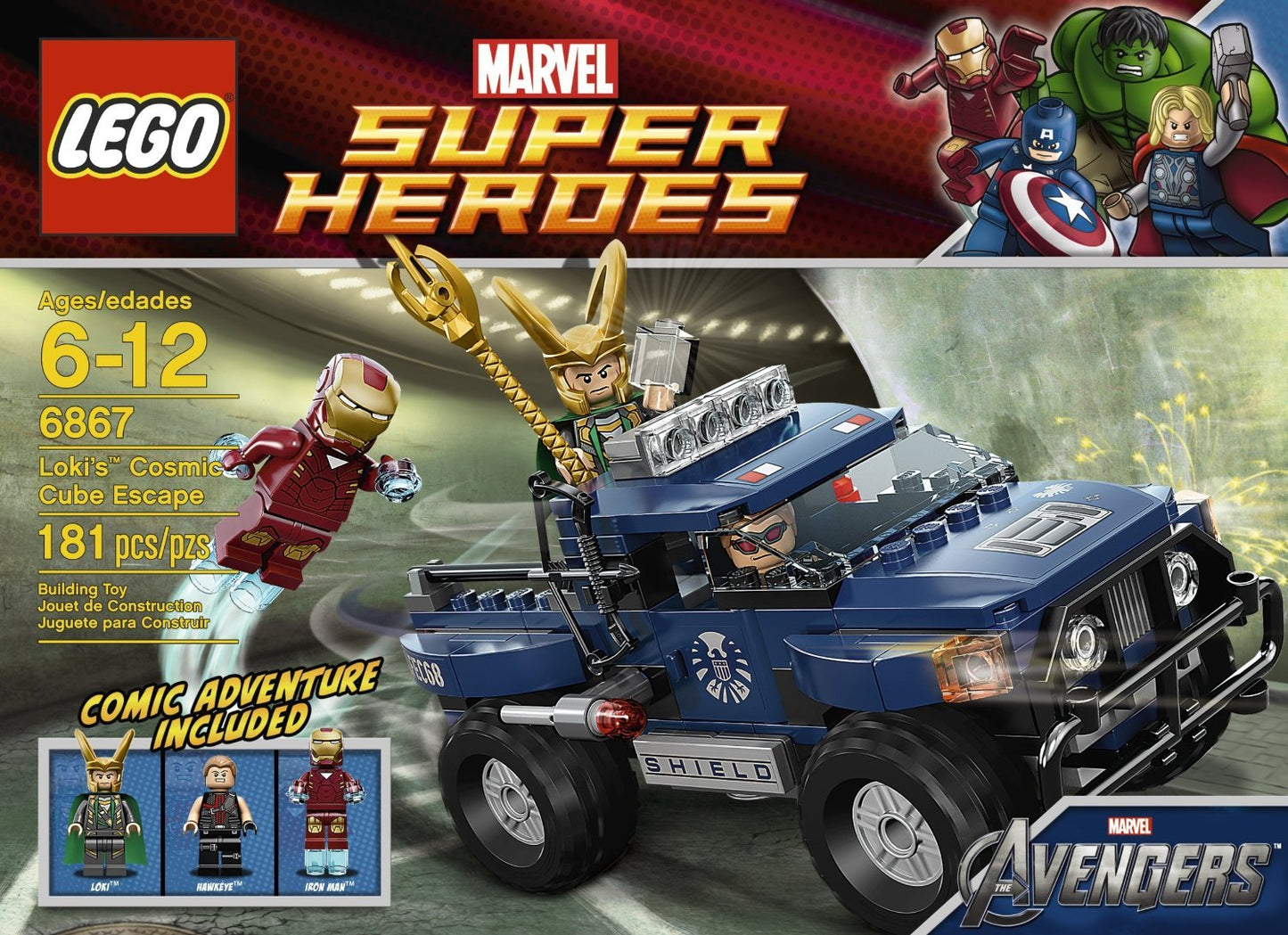 LEGO Cosmic Cube Escape 6867