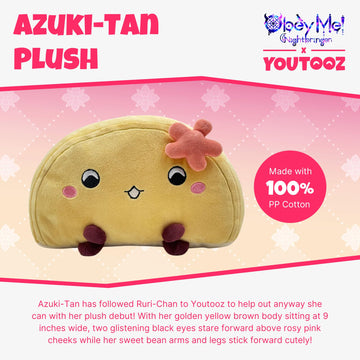 Youtooz Obey Me! Azuki-Tan 9", Azuki-Tan Plushie, Collectible Plush from Obey Me