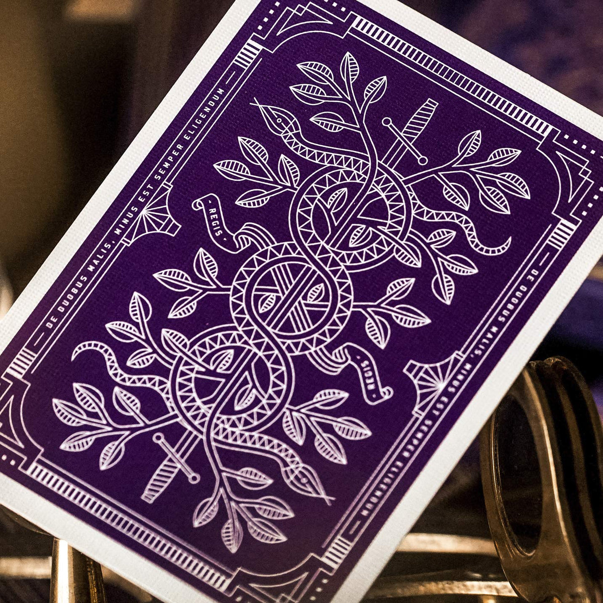 theory11 Monarch Playing Cards Purple - Regal Collector Style Poker Deck for Magic, Cardistry, Game Night, Party Games, Solitaire, Blackjack, Gifts