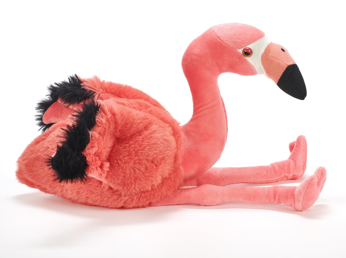 The Petting Zoo Flamingo Stuffed Animal, Gifts for Kids, Wild Onez Zoo Animals, Flamingo Plush Toy 12 inches