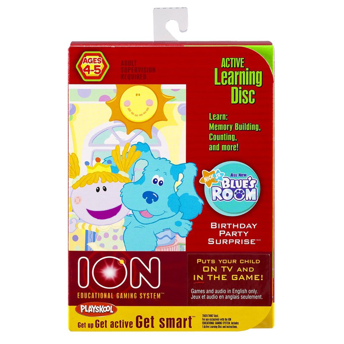 Ion Educational Gaming System Active Learning Disc: Blue's Room - Birthday Party Surprise