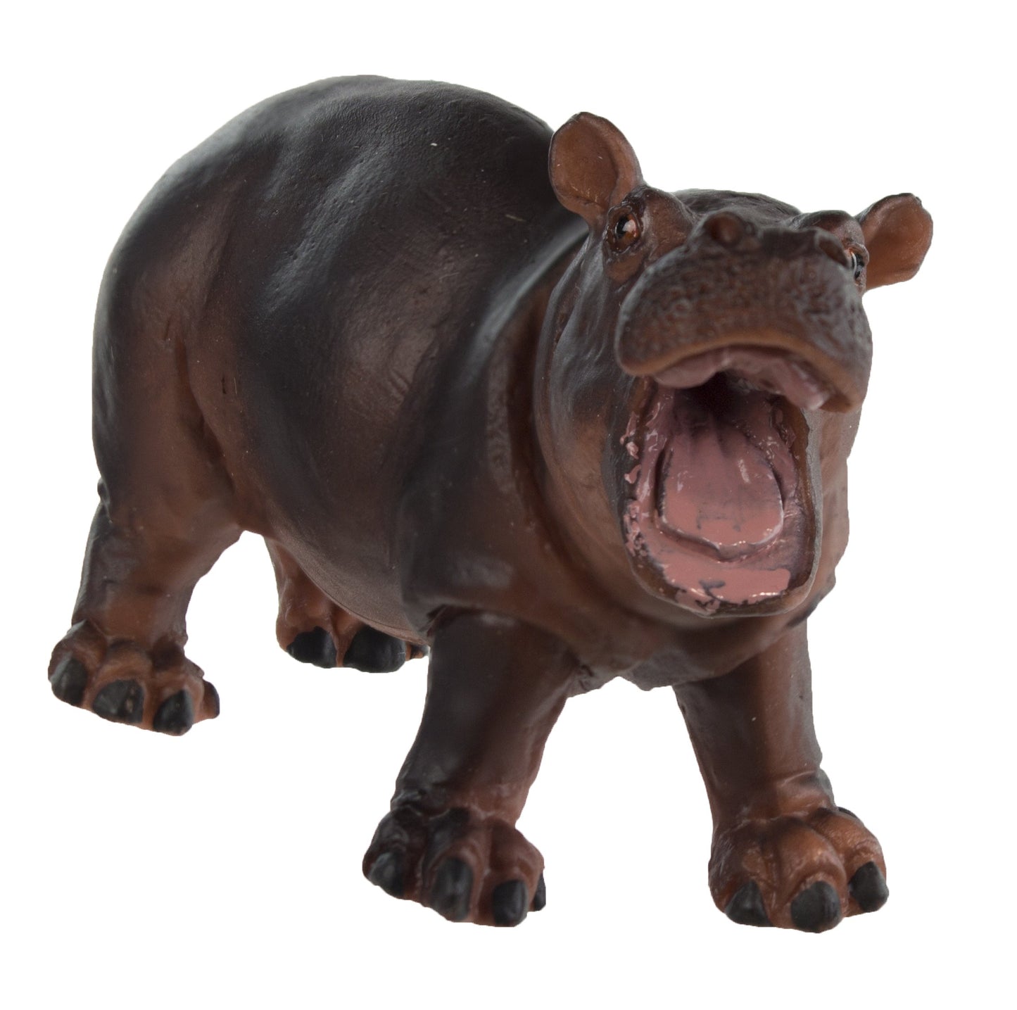 Safari Ltd. Hippopotamus Baby Toy Figurine - Realistic, Hand-Painted 2.95" Model Figure - Safe, Educational Toy for Boys, Girls & Kids Ages 3+