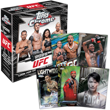 2026 Topps Chrome UFC - Factory Sealed - Mega Box