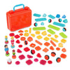 Battat - Bristle Blocks - STEM Interlocking Building Blocks - 85 Pieces Playset - Reusable Storage Bin - Developmental Toys for Toddlers & Kids - 2+