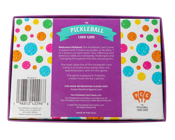 PCG Pickleball Playing Cards Game, Strategy, Luck, and Fun for Adults, 2 or 4 Players - Perfect for Family Game Nights, Card Games for Adults, Family