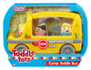 Little tikes Toddle Tots Camp Toddle Bus - Toddle Playset, Includes Bus & 3 Character Figures for Pretend Play, Toy and Present for Toddlers and Kids