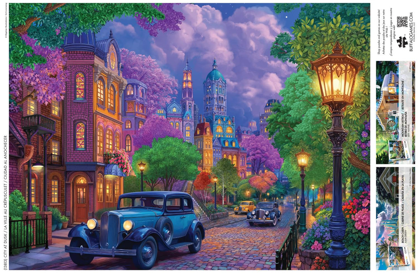 Buffalo Games - Bigelow - City at Dusk - 1000 Piece Puzzle for Adults