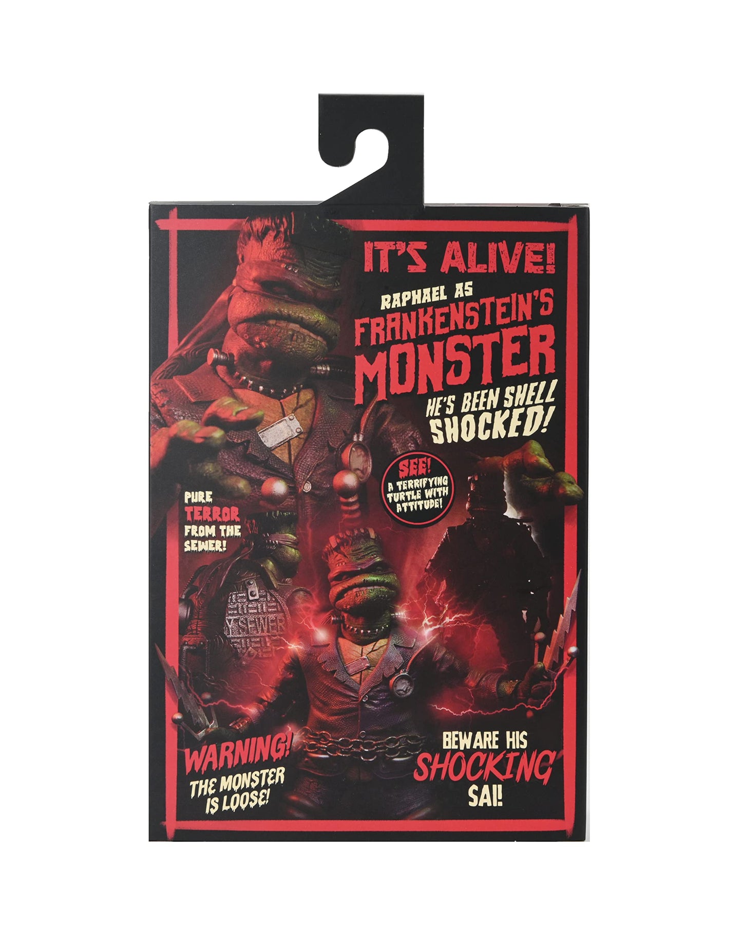 Universal Monsters/Teenage Mutant Ninja Turtles - 7” Scale Action Figure - Ultimate Raphael as Frankenstein's Monster