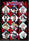 Bleach - Shinigami Captains Sticker Set 5"X7"