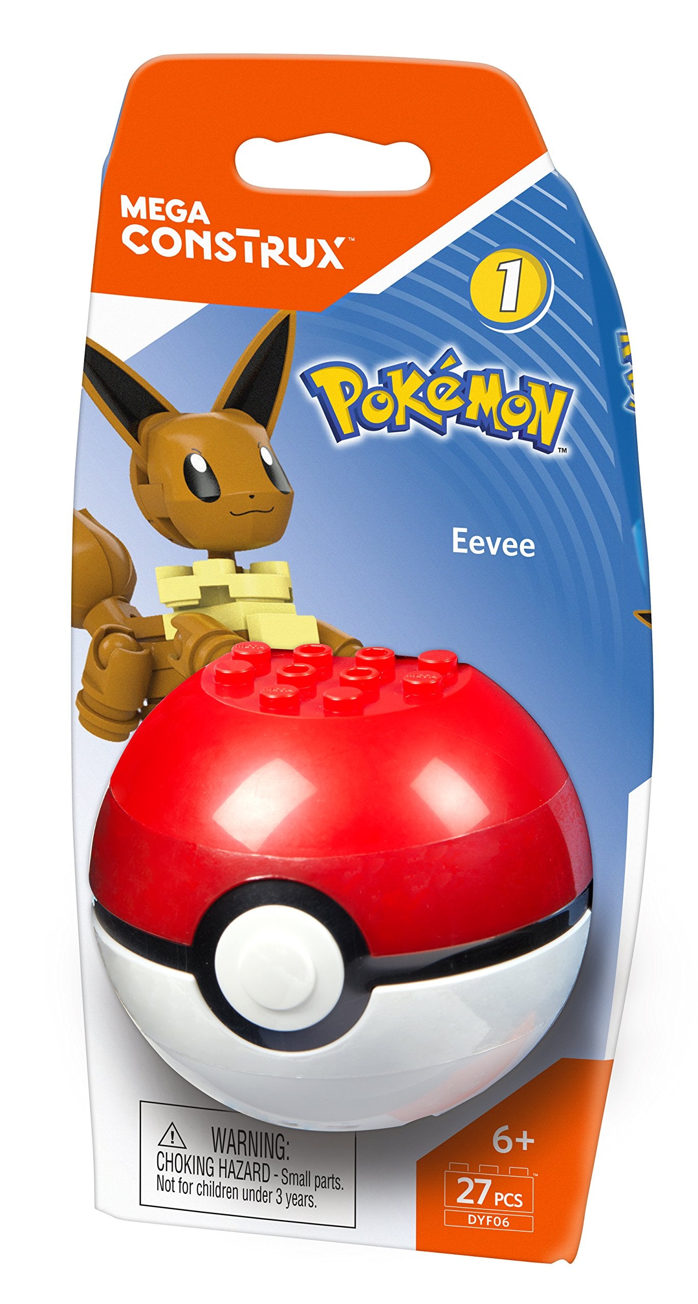 Mega Bloks Construx Pokemon Eevee Building Set