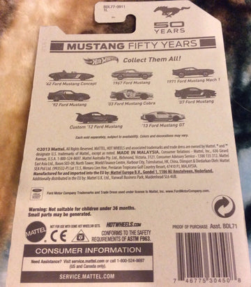 Hot Wheels Mustang 50 Years 05/08 - '03 Ford Mustang Cobra