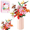 Sawaruita Flower Bouquet Botanicals Building Blocks Set for Adults