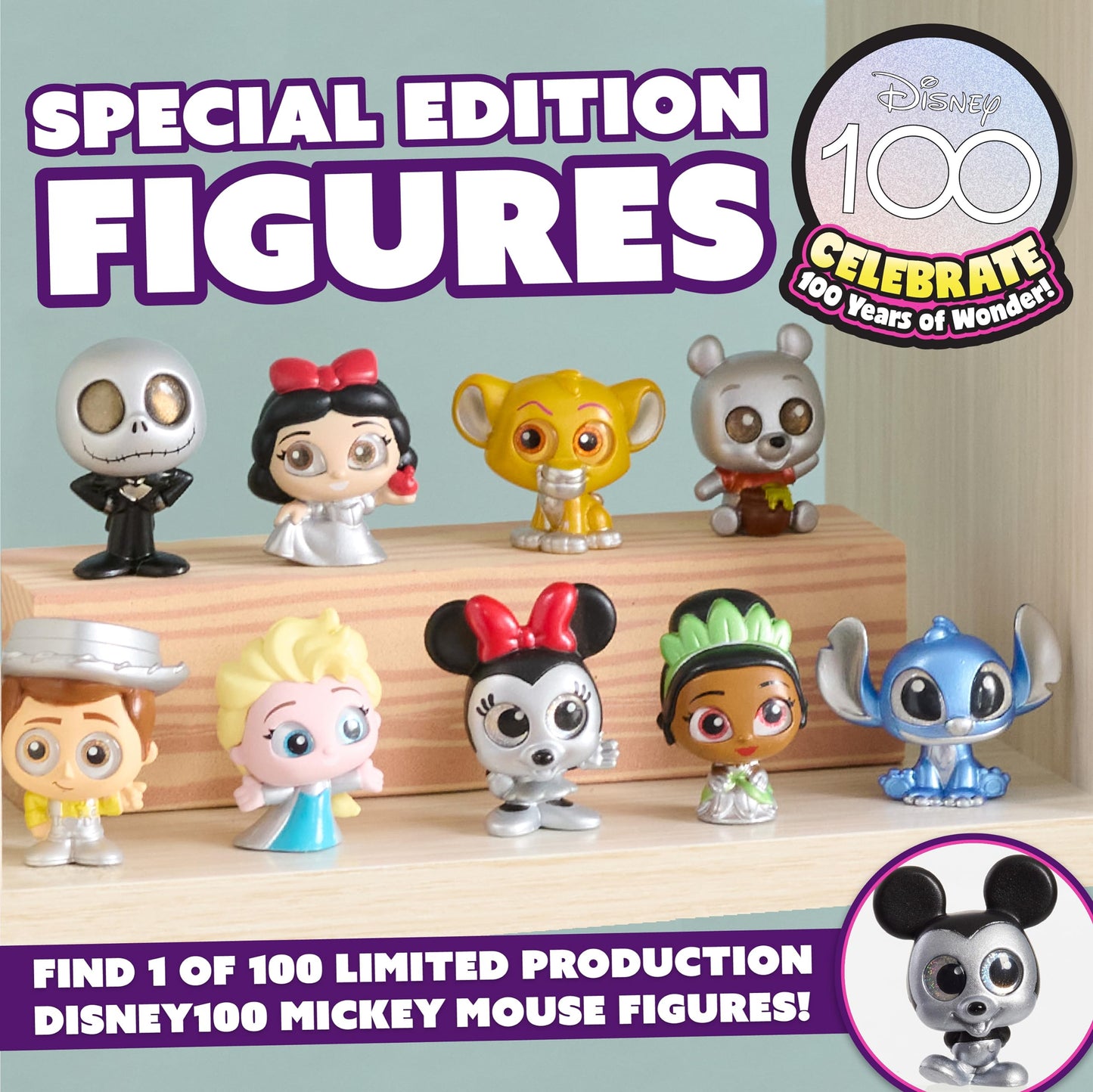 Disney Doorables NEW Multi Peek Series 10, Collectible Blind Bag Figures, Styles May Vary, Kids Toys for Ages 5 Up by Just Play