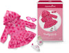 American Girl, Truly Me, Pink Hearts Hoodie Dress with Sunglasses, Doll Clothes, for 18-inch Dolls, 3pcs, Ages 6+