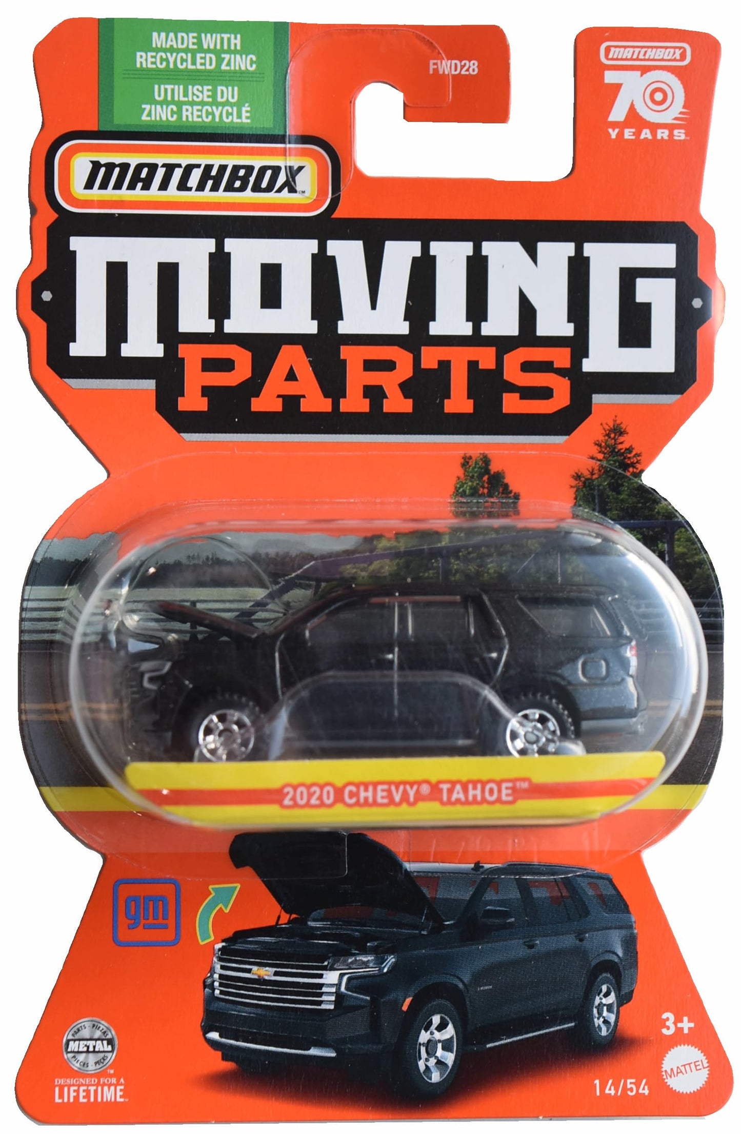 Matchbox 2020 Chevy Tahoe, Moving Parts 14/54