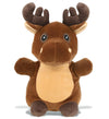 DolliBu Snug-Mooshies Standing Moose Stuffed Animal Plush Toy - Wild Super Squishy Soft Animal Friend for Girls and Boys, Medium Huggable Cute Plush