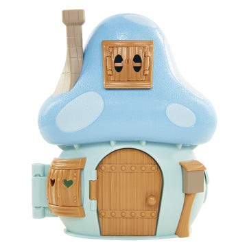 Smurfs The Lost Village Mushroom House Playset with Brainy Figure
