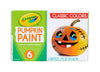 Crayola Pumpkin Paint Kit, Acrylic Paints in Classic Colors, Halloween Decorations, 6Count