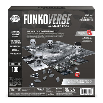 Funko Funkoverse: Universal Monsters 100 4-Pack Miniature Figures (Styles May Vary)