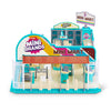 Mini Brands Retro Mini Mart with 5 Minis, Amazon Exclusive Playset, by ZURU - Real Miniature Collectible Store for Kids, Role Play, and Display