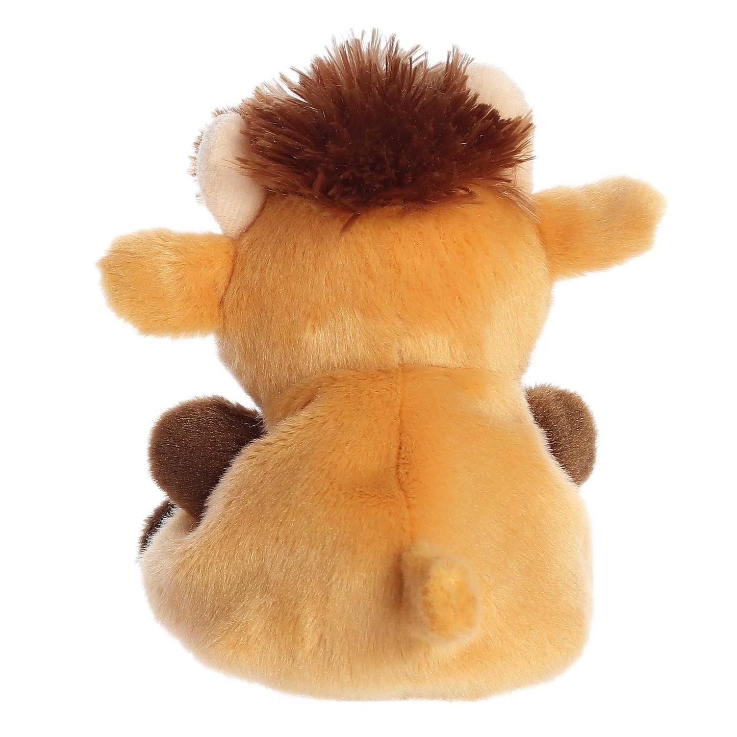 Aurora® Adorable Palm Pals™ Hubert Highland Cow™ Stuffed Animal - Pocket-Sized Play - Collectable Fun - Brown 5 Inches