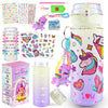 Sanilinwild Water Bottle Decorating Kit for Girls/Friendship Bracelet - Craft Your Own, Ages 4-10, Art & Crafts Gift for Birthday Christmas