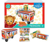 CreateOn Daniel Tiger’s Neighborhood: Neighborhood Trolley Magnetic Tiles Structure Set, Building Toys for Kids, Educational Stem & Montessori Tools