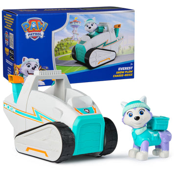 Paw Patrol, Everest’s Snow Plow, Toy Vehicle with Collectible Action Figure, Sustainably Minded Kids Toys for Boys & Girls Ages 3 and Up