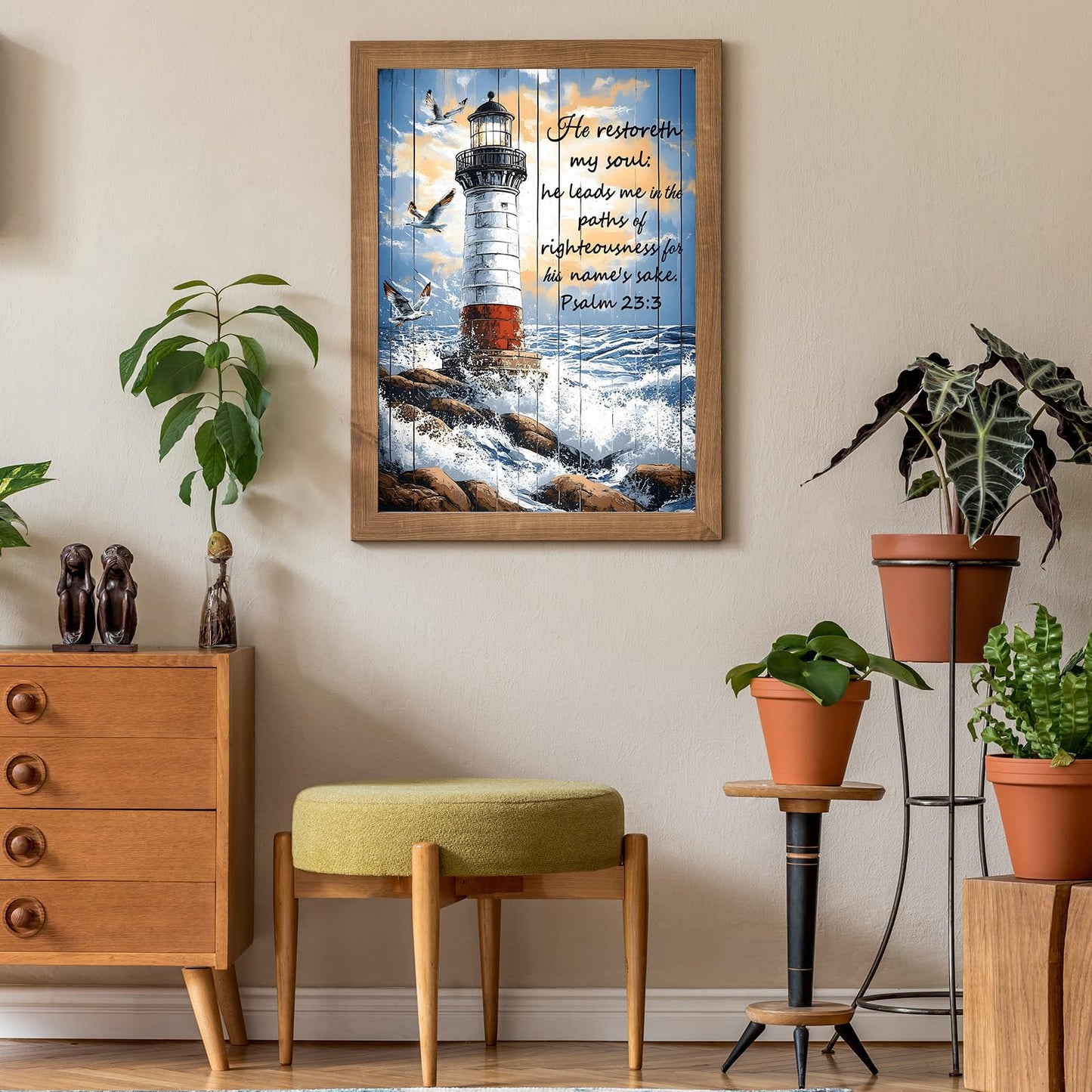 Puzzles for Adults 1000 Pieces, Lighthouse Jigsaw Puzzles - Lighthouse Beacon, Impossible Christian Bible Puzzle for Seniors Families,27.56x19.69