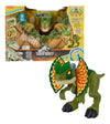 Fisher-Price Imaginext Jurassic World Dinosaur Toy Thrash Attack Dilophosaurus 16+ Inch with Lights & Sounds for Pretend Play Kids Ages 3+ Years